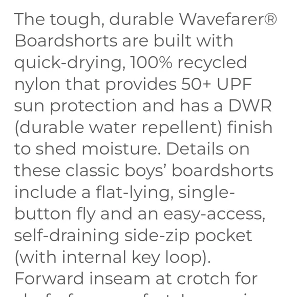 🆕️ Patagonia Wavefarer Boardshorts